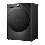 LG 11 kg / 6 kg Kombineret vaskemaskine/tørretumbler(Sort) - Steam, Energiklasse A/D, TurboWash™360, AI DD™, Smart Diagnosis™ med Wi-Fi, P4Y7ERPYZ