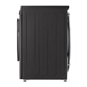 LG 11 kg / 6 kg Kombineret vaskemaskine/tørretumbler(Sort) - Steam, Energiklasse A/D, TurboWash™360, AI DD™, Smart Diagnosis™ med Wi-Fi, P4Y7ERPYZ