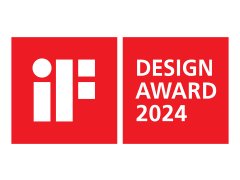 Logo for 2024 iF Design Award.