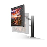 LG 31,5'' UHD 4K Ergo IPS-skærm med USB Type-C™, 32UN880-B