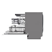 LG QuadWash™ Steam-opvaskemaskine (til indbygget), Energiklasse A, Auto Open Dry-funktion og Smart Diagnosis™ med Wi-Fi, DB475TXS