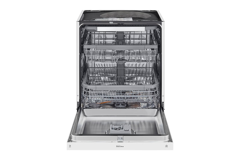 LG QuadWash™ Oppvaskemaskine (Hvid) Energiklasse D, Auto Open Dry-funktion og Smart Diagnosis™ med Wi-Fi, DU325FW