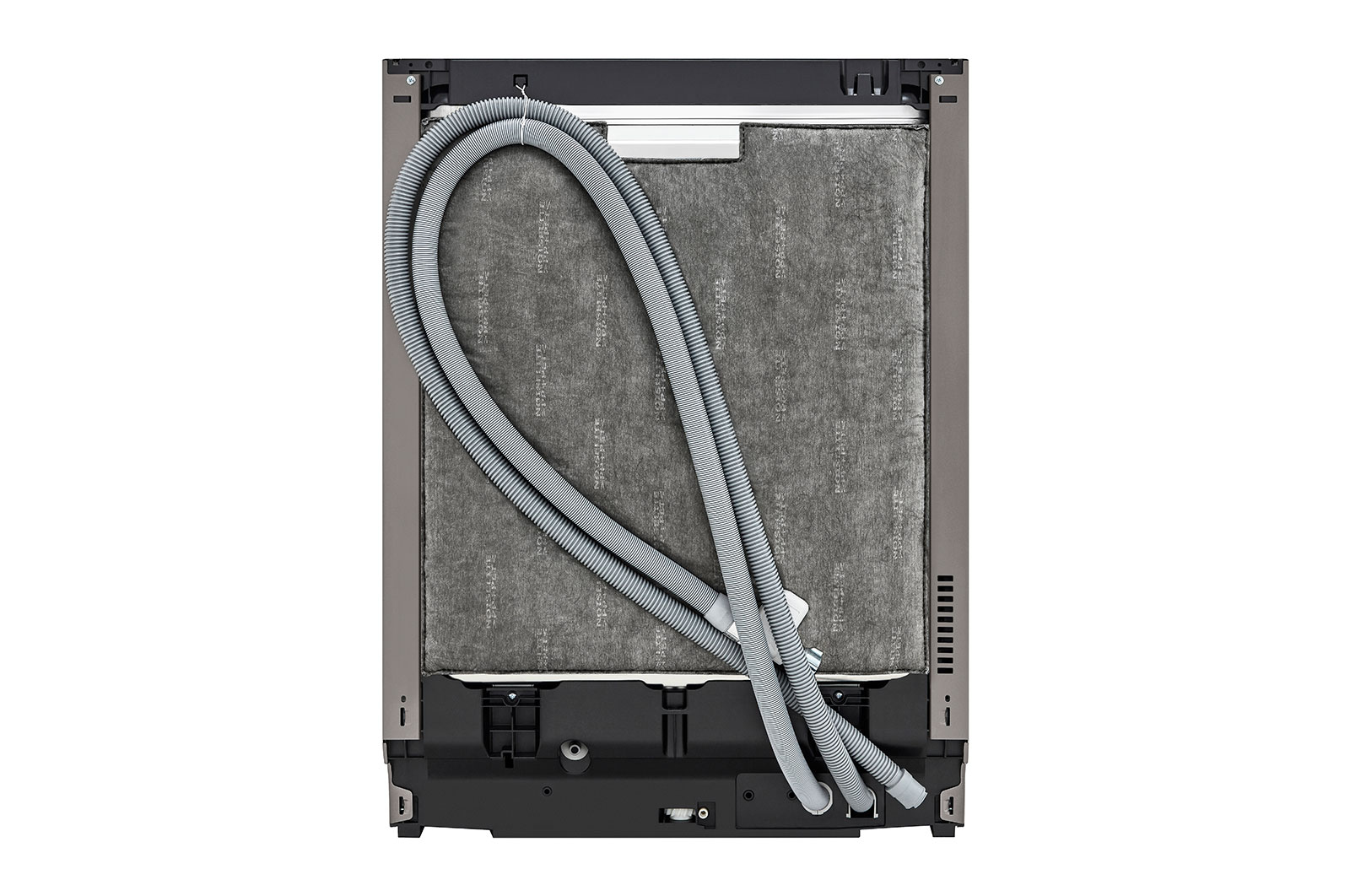 LG QuadWash™ Oppvaskemaskine (Platinum Silver), Energiklasse C, Auto Open Dry-funktion og Smart Diagnosis™ med Wi-Fi, DU355FP