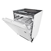 LG QuadWash™ Oppvaskemaskine (Hvid) Energiklasse C, Auto Open Dry-funktion og Smart Diagnosis™ med Wi-Fi, DU355FW