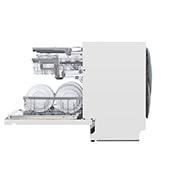 LG QuadWash™ Oppvaskemaskine (Hvid) Energiklasse C, Auto Open Dry-funktion og Smart Diagnosis™ med Wi-Fi, DU355FW