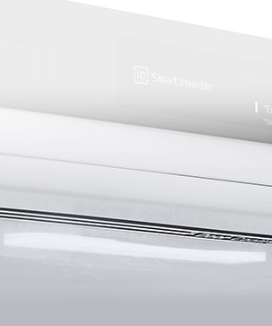 Nærbillede af blød LED-belysning, som effektivt fordeler lyset i køleskabet.