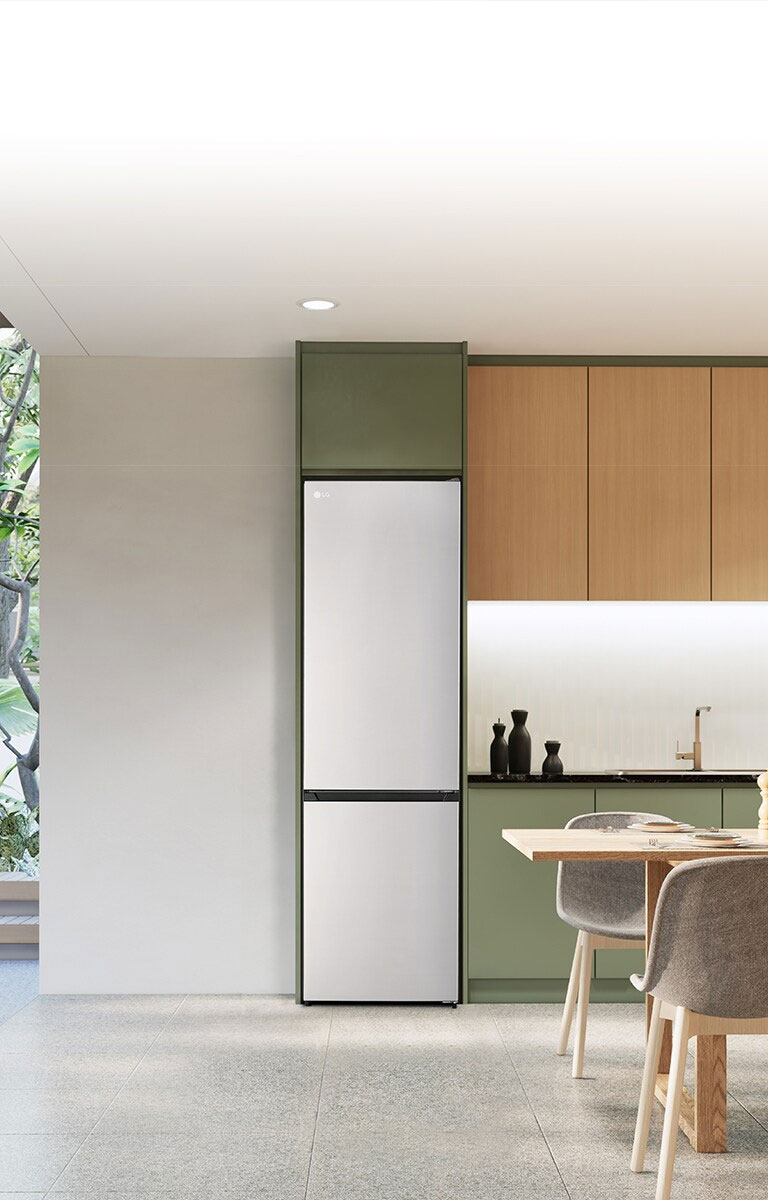 Internt billede, som viser køleskabet