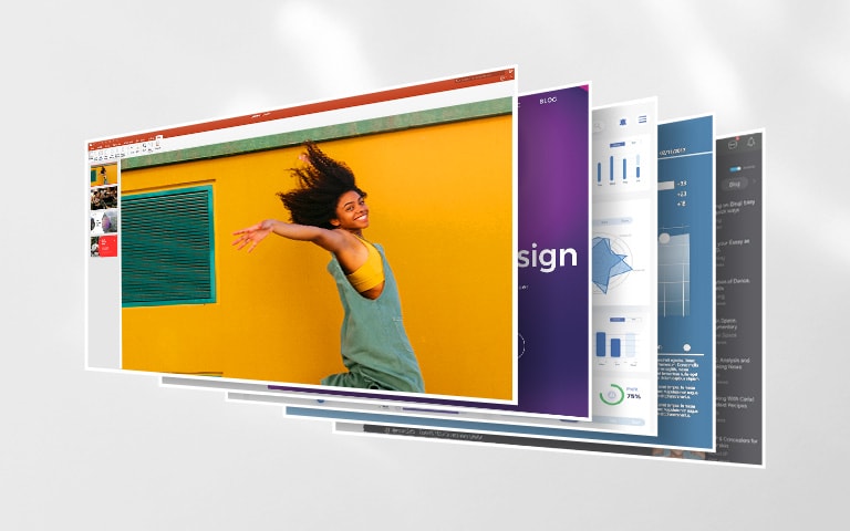 Hurtige 100 Hz giver en flot indlæsning af frames med forskellige programmer.