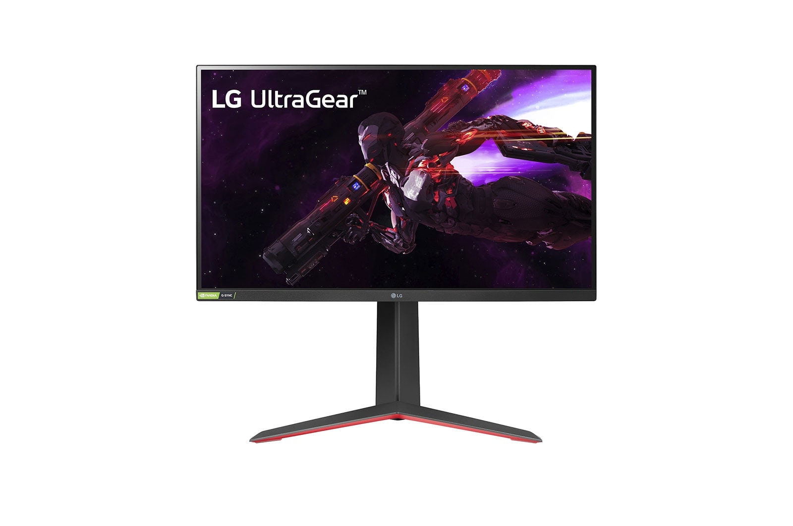 LG 27" UltraGear™ Nano IPS 1ms Gaming-skærm med NVIDIA® G-SYNC®-kompatibel, 27GP850-B