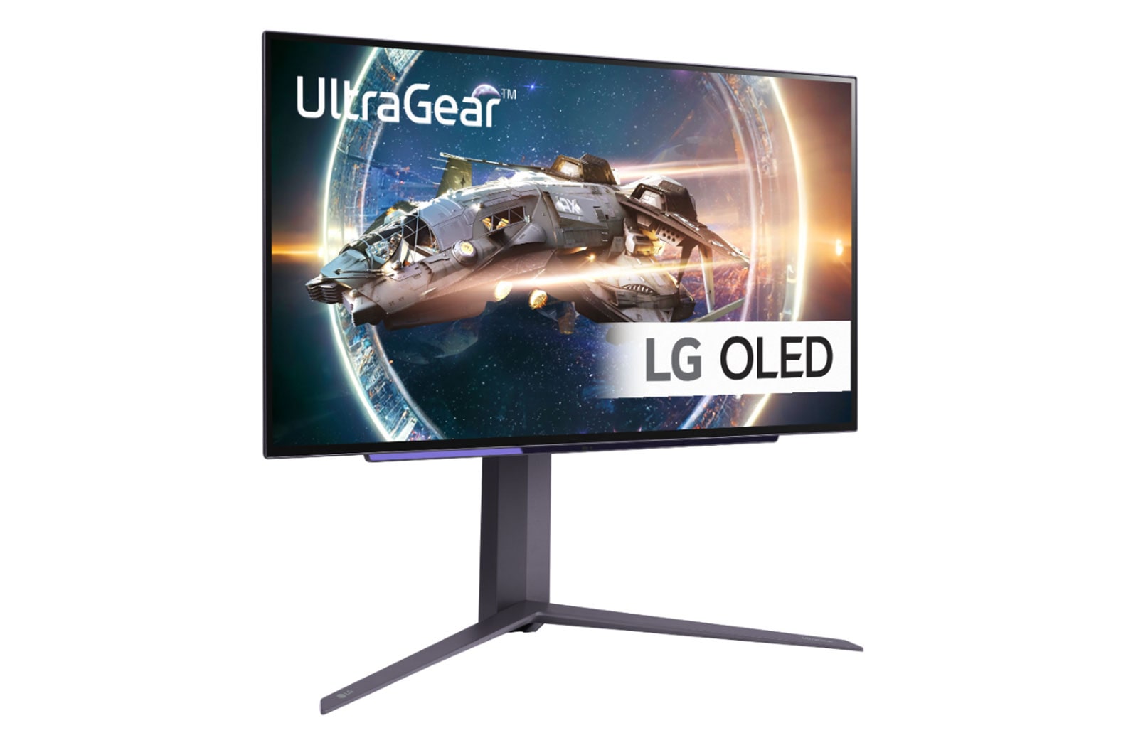 LG 27'' UltraGear™ OLED gamingskærm QHD med 240 Hz opdateringshastighed og en reaktionstid på 0,03 ms (GtG), 27GR95QE-B