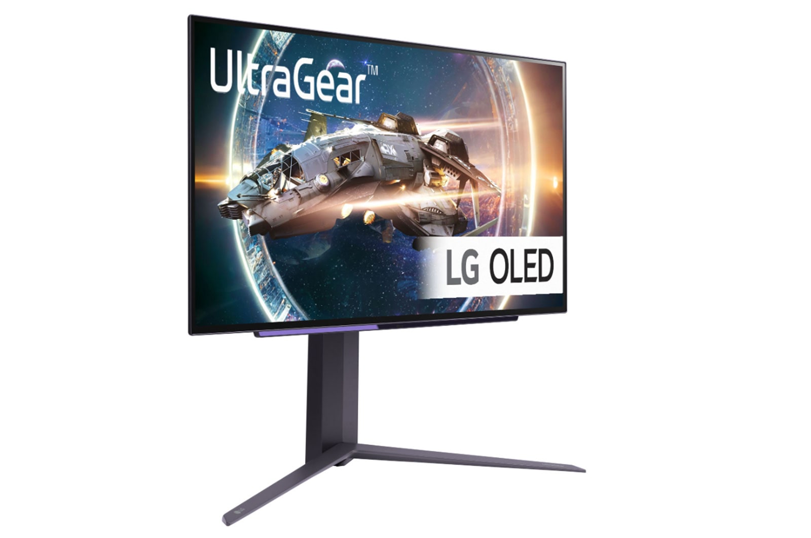 LG 27'' UltraGear™ OLED gamingskærm QHD med 240 Hz opdateringshastighed og en reaktionstid på 0,03 ms (GtG), 27GR95QE-B