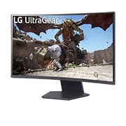 LG 27" UltraGear™ 1000R kurvet gaming-skærm | QHD, 1ms (GtG), 180 Hz, 27GS60QC-B