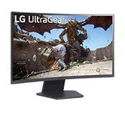 LG 27" UltraGear™ 1000R kurvet gaming-skærm | QHD, 1ms (GtG), 180 Hz, 27GS60QC-B