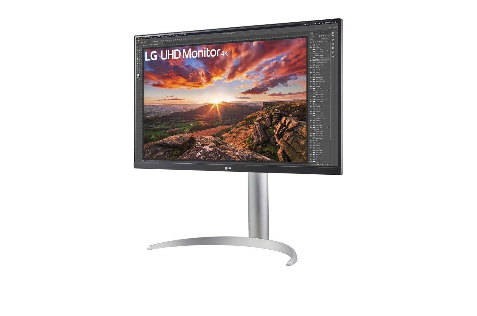 LG 27" UHD 4K IPS Monitor med VESA DisplayHDR™ 400, 27UP85NP-W