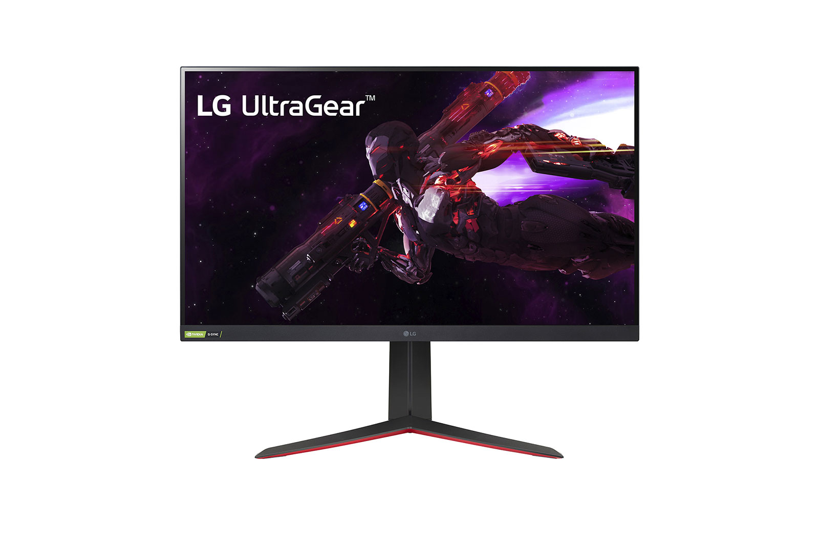 LG 31.5" UltraGear™ Nano IPS 1ms Gaming-skærm med NVIDIA® G-SYNC®-kompatibel, 32GP850-B