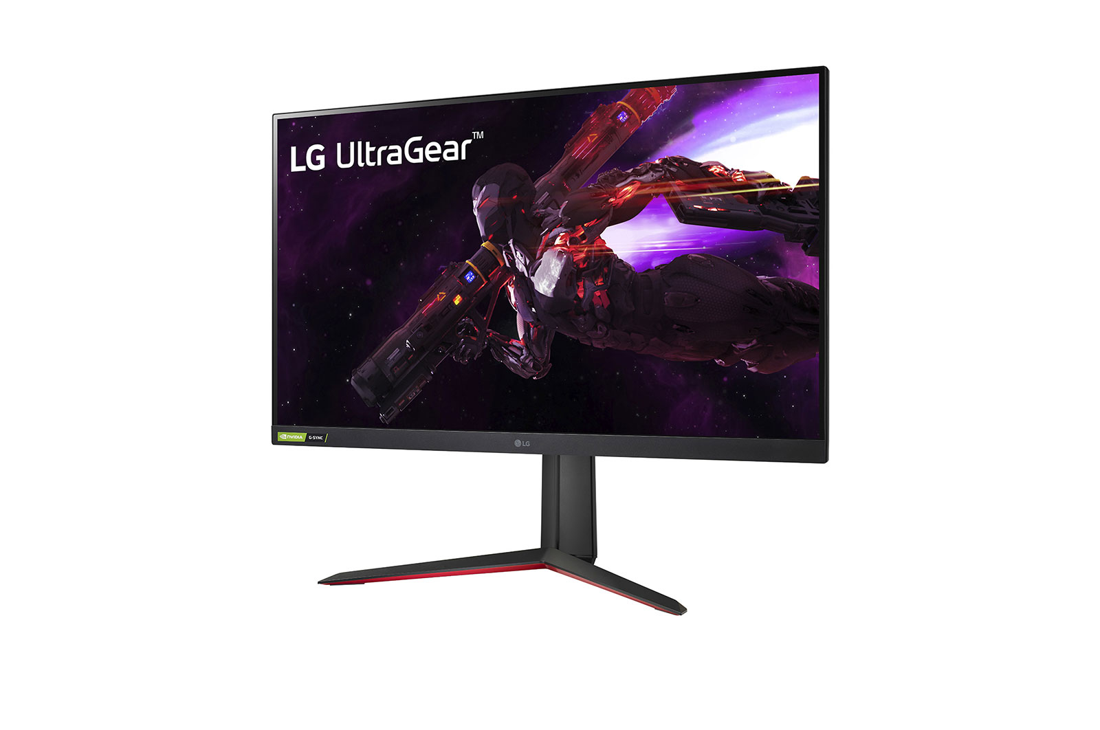 LG 31.5" UltraGear™ Nano IPS 1ms Gaming-skærm med NVIDIA® G-SYNC®-kompatibel, 32GP850-B