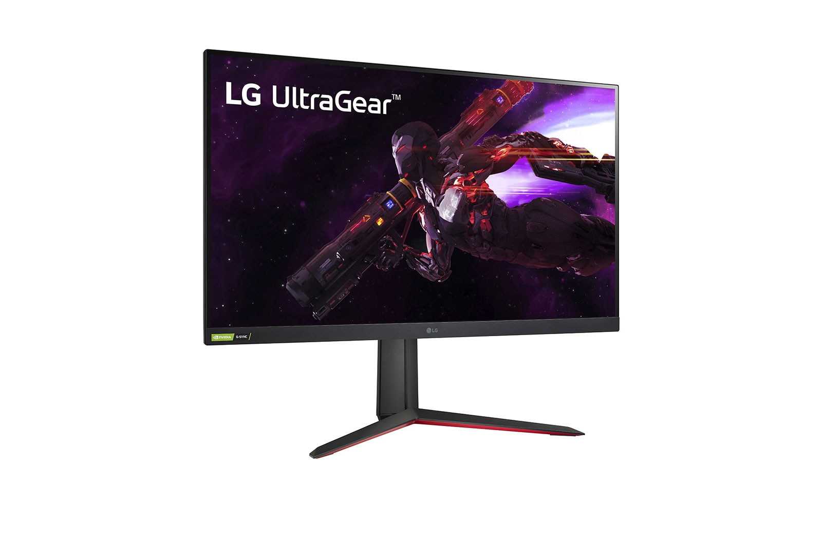 LG 31.5" UltraGear™ Nano IPS 1ms Gaming-skærm med NVIDIA® G-SYNC®-kompatibel, 32GP850-B