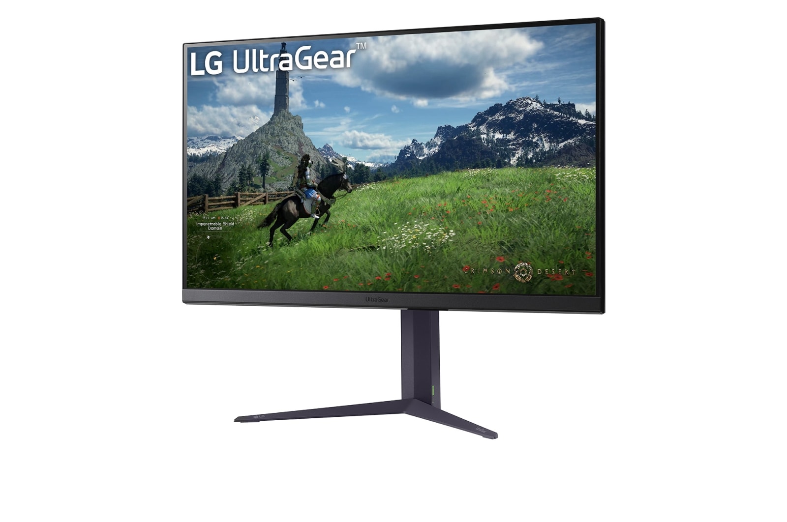 LG 32" UltraGear™ QHD Nano IPS 180 Hz gaming-skærm | 1ms (GtG), HDR10, 32GS85Q-B