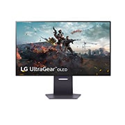 LG 32" UltraGear™ Dual-mode OLED gaming-skærm | 4K UHD, Pixel-lyd, 32GS95UE-B