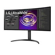 LG 34" Curved UltraWide™ QHD Display / HDR10 / IPS with DCI-P3 95% (Typ.) / MaxxAudio® (7Wx2) / USB Type-C™ / AMD FreeSync™\t, 34WP85CN-B