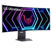 LG 39" UltraGear™ OLED helt ny 800R kurvet gaming-skærm | 21:9 Ultra-WQHD 240 Hz, 0.03ms (GtG), DisplayHDR True Black 400, 39GS95QE-B