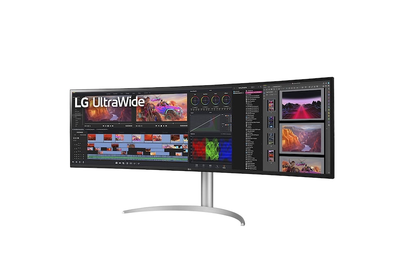 LG UltraWide Dual QHD Monitor, 49WQ95C-W