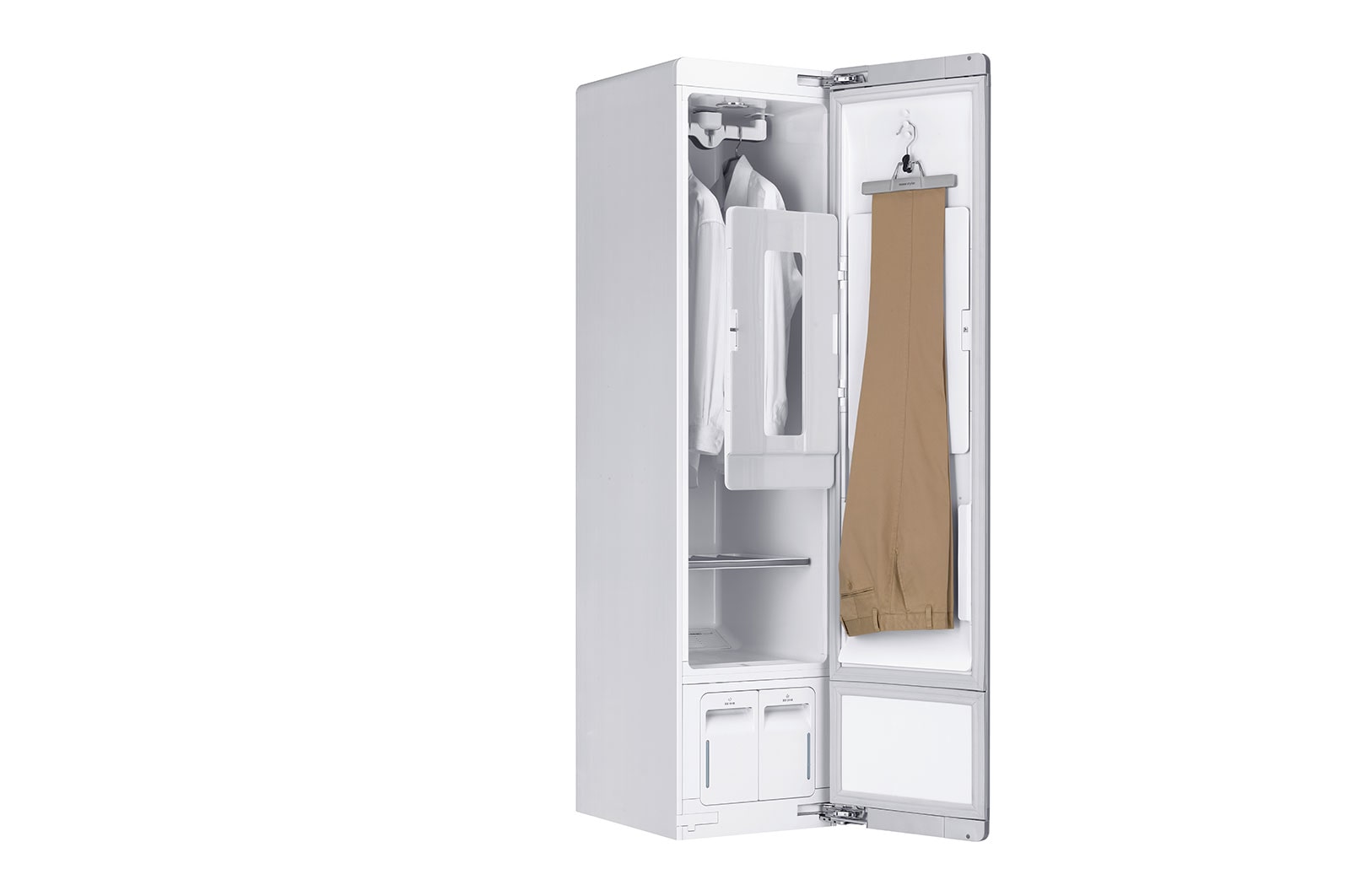 LG 5.2kg LG Styler med hvid dør, TrueSteam® og Wi-Fi, S3WF