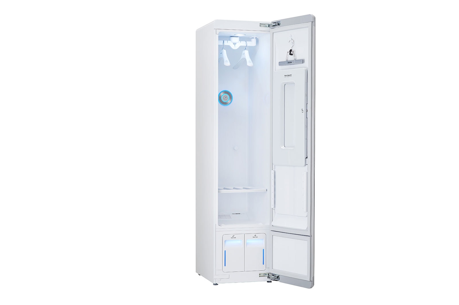 LG 5.2kg LG Styler med hvid dør, TrueSteam® og Wi-Fi, S3WF