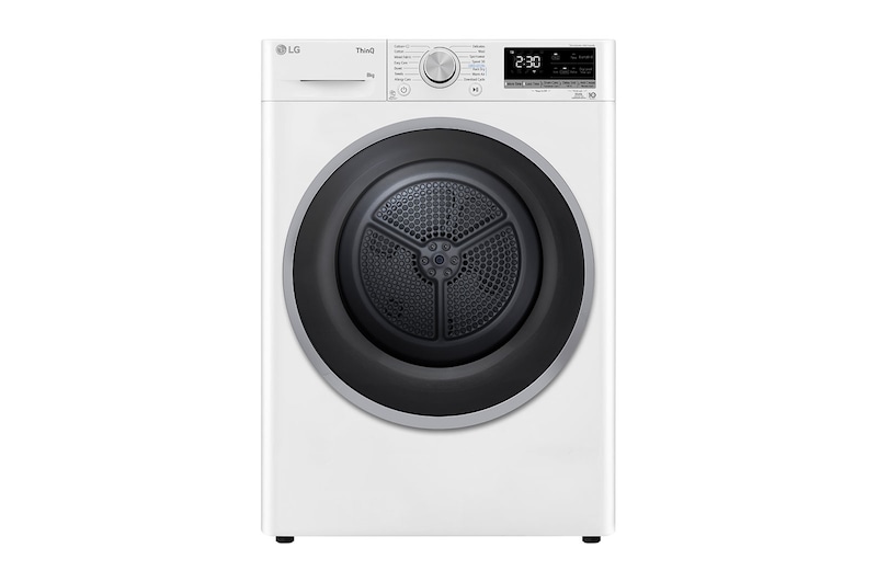 LG 8-kg DUAL Inverter Heat Pump™ -tørretumbler med Eco Hybrid™ og Varmepumpe Teknologi, P0AOTR1W9