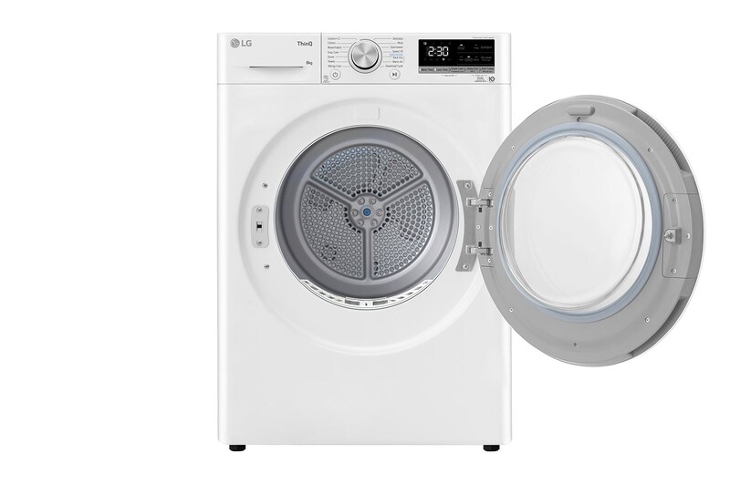 LG 8-kg DUAL Inverter Heat Pump™ -tørretumbler med Eco Hybrid™ og Varmepumpe Teknologi, P0AOTR1W9