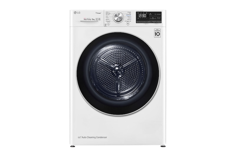 LG 8-kg DUAL Inverter Heat Pump™ -tørretumbler med ™ Eco Hybrid™ og Varmepumpe Teknologi, S0RV708N1W9