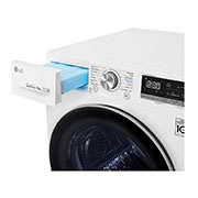 LG 8-kg DUAL Inverter Heat Pump™ -tørretumbler med ™ Eco Hybrid™ og Varmepumpe Teknologi, S0RV708N1W9