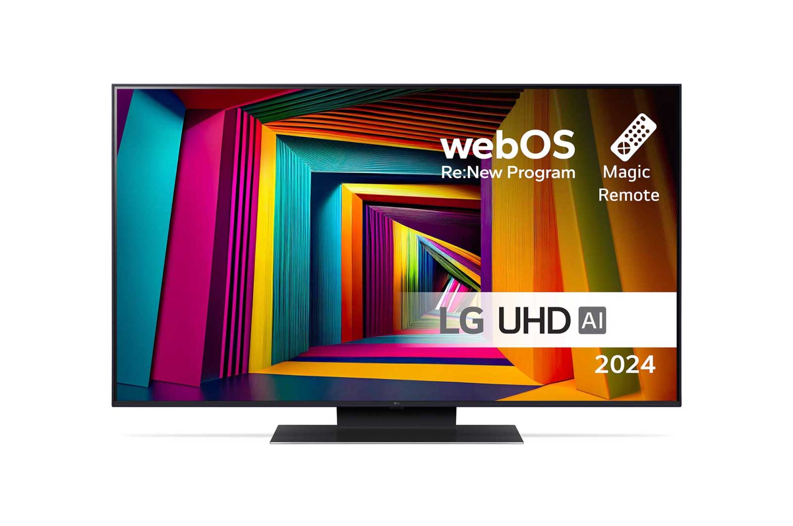 LG 43" UHD AI UT91 - 4K TV (2024), 43UT91006LA