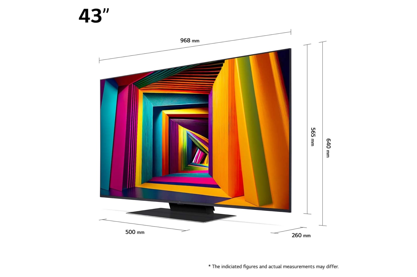 LG 43" UHD AI UT91 - 4K TV (2024), 43UT91006LA