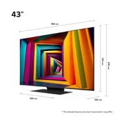 LG 43" UHD AI UT91 - 4K TV (2024), 43UT91006LA