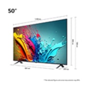 LG 50" QNED AI 85 - 4K Smart TV (2024), 50QNED85T6A