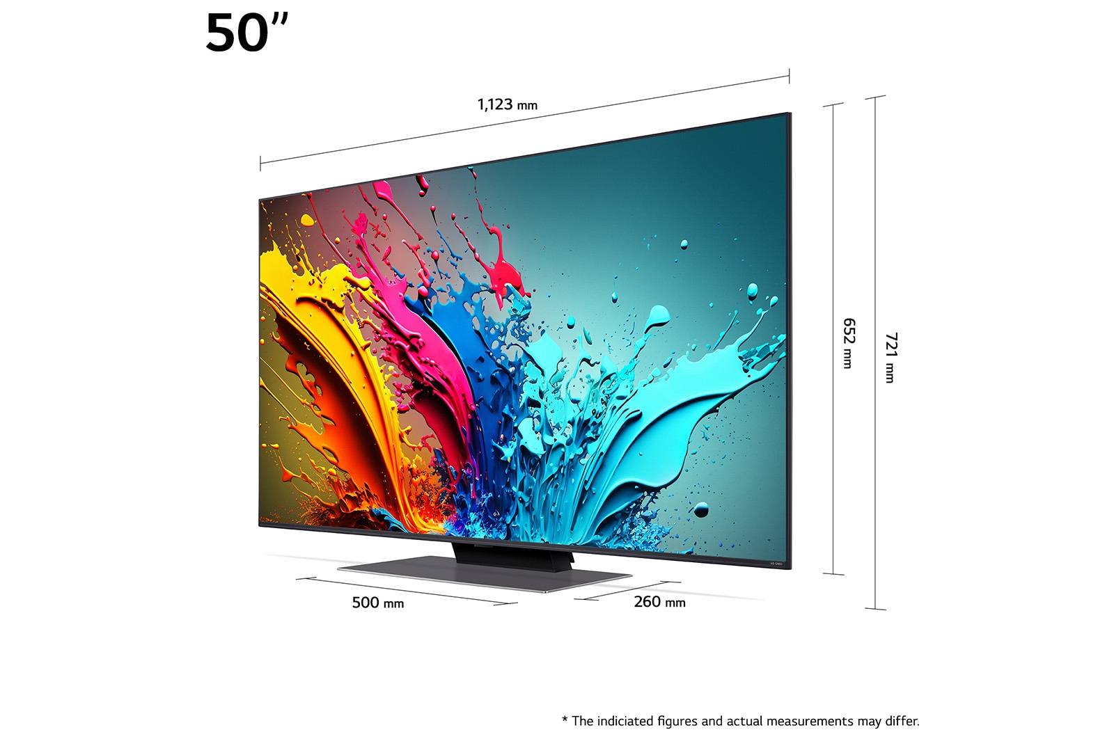 LG 50" QNED AI 86 - 4K Smart TV (2024), 50QNED86T6A