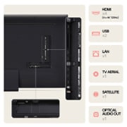 LG 50" QNED AI 87 - 4K Smart TV (2024), 50QNED87T6B