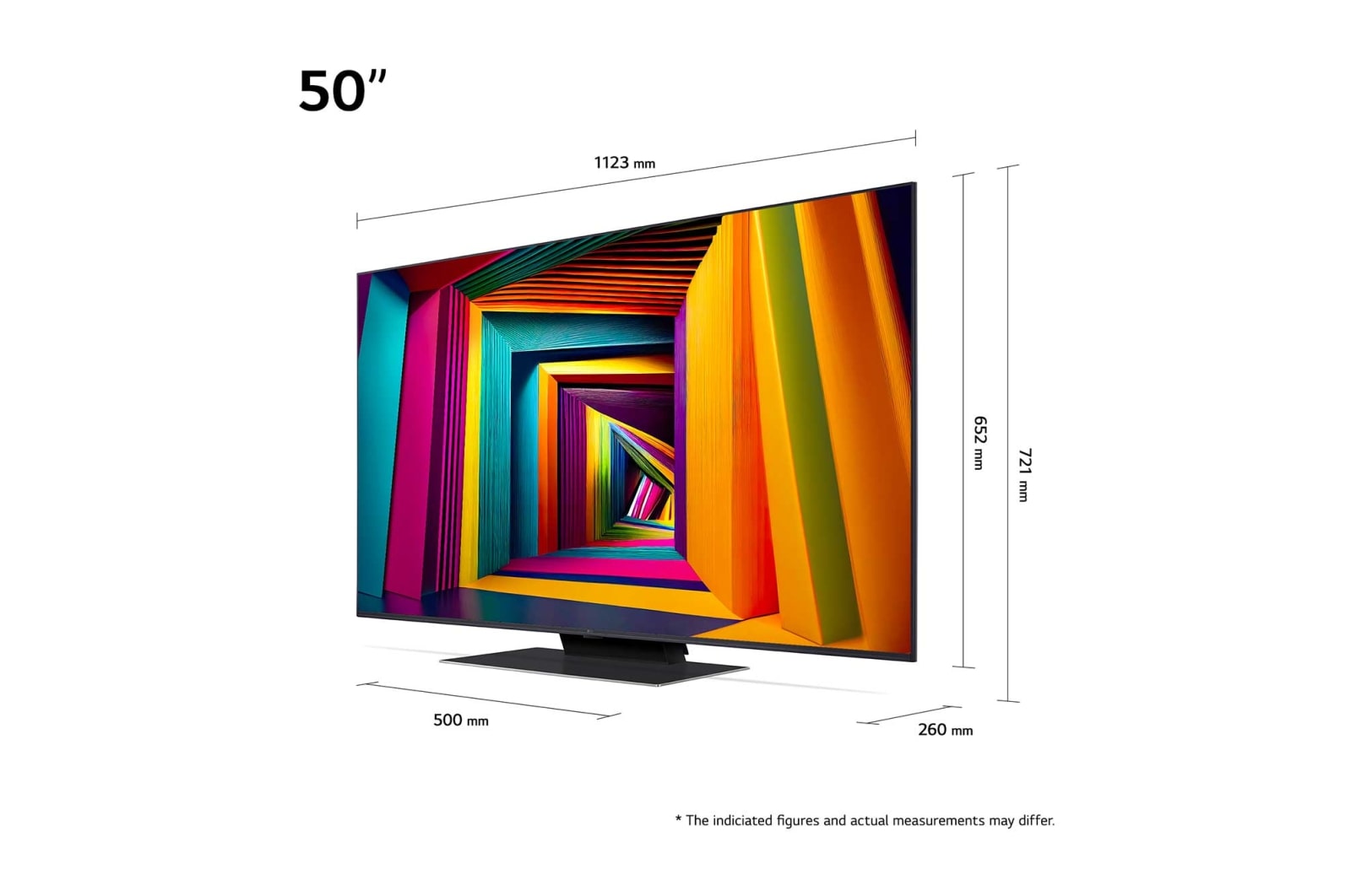 LG 50" UHD AI UT91 - 4K TV (2024), 50UT91006LA