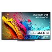 LG 55" QNED AI 86 - 4K Smart TV (2024), 55QNED86T6A