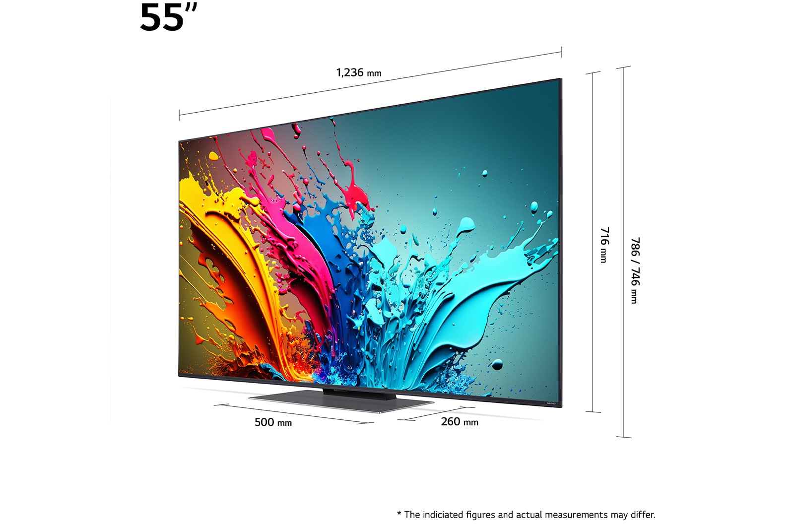 LG 55" QNED AI 86 - 4K Smart TV (2024), 55QNED86T6A