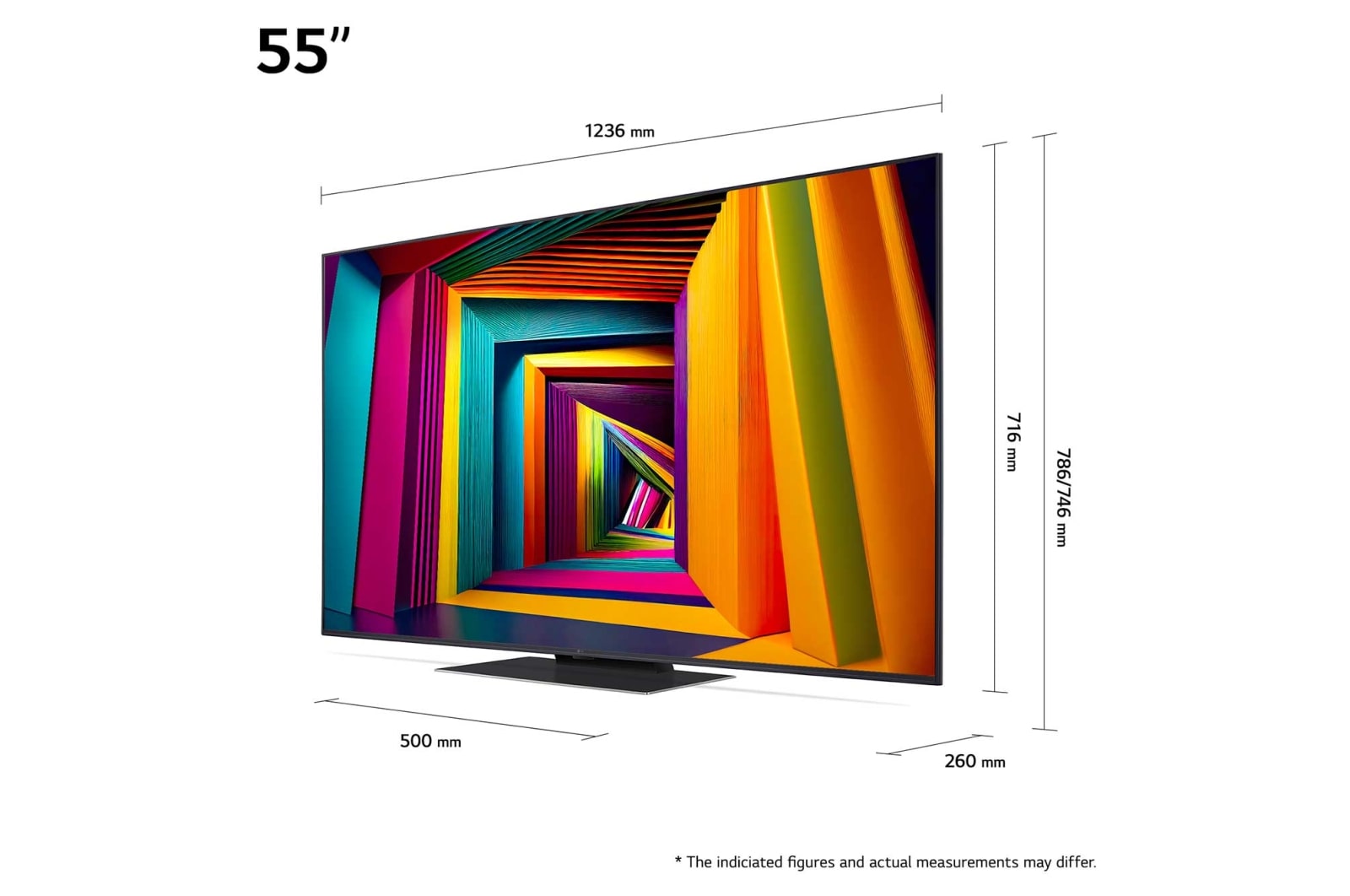 LG 55" UHD AI UT91 - 4K TV (2024), 55UT91006LA