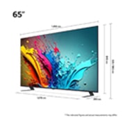 LG 65" QNED AI 85 - 4K Smart TV (2024), 65QNED85T6C