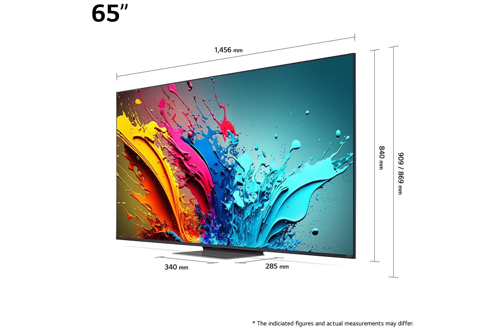 LG 65" QNED AI 86 - 4K Smart TV (2024), 65QNED86T6A