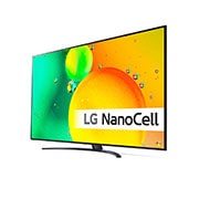 LG 70" NANO 76 - NanoCell 4K Smart TV - 70NANO766QA, 70NANO766QA