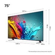 LG 75" QNED AI 85 - 4K Smart TV (2024), 75QNED85T6C