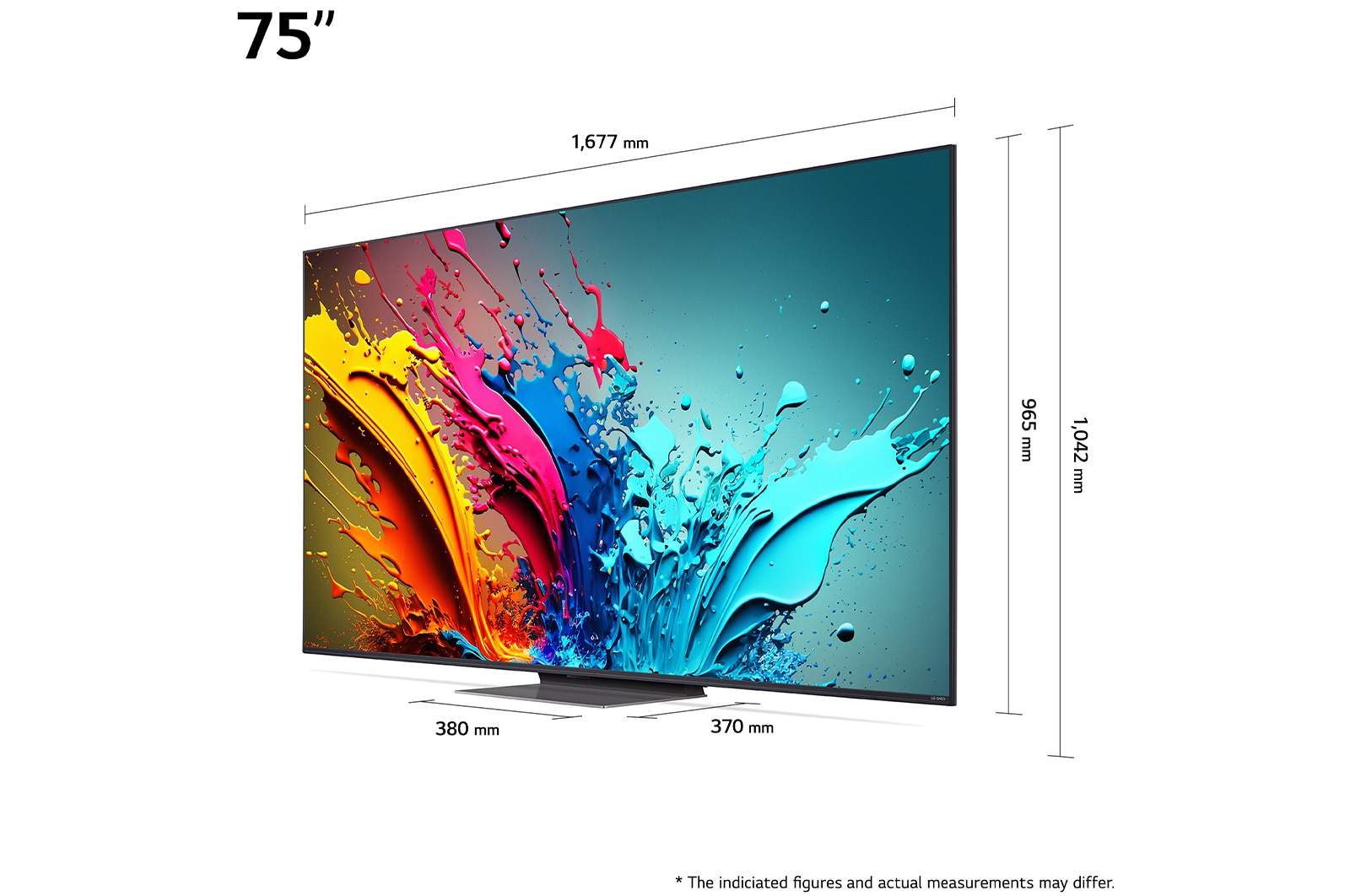 LG 75" QNED AI 86 - 4K Smart TV (2024), 75QNED86T6A