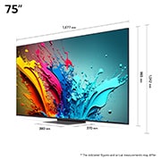 LG 75" QNED AI 86 - 4K Smart TV (2024), 75QNED86T6A