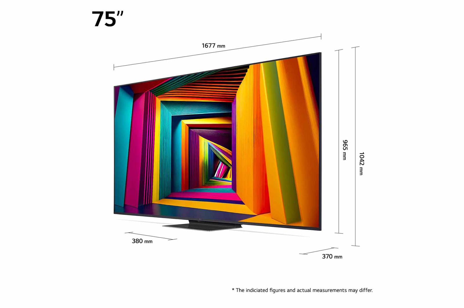 LG 75" UHD AI UT91 - 4K TV (2024), 75UT91006LA