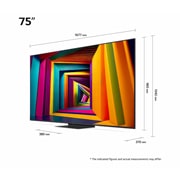 LG 75" UHD AI UT91 - 4K TV (2024), 75UT91006LA